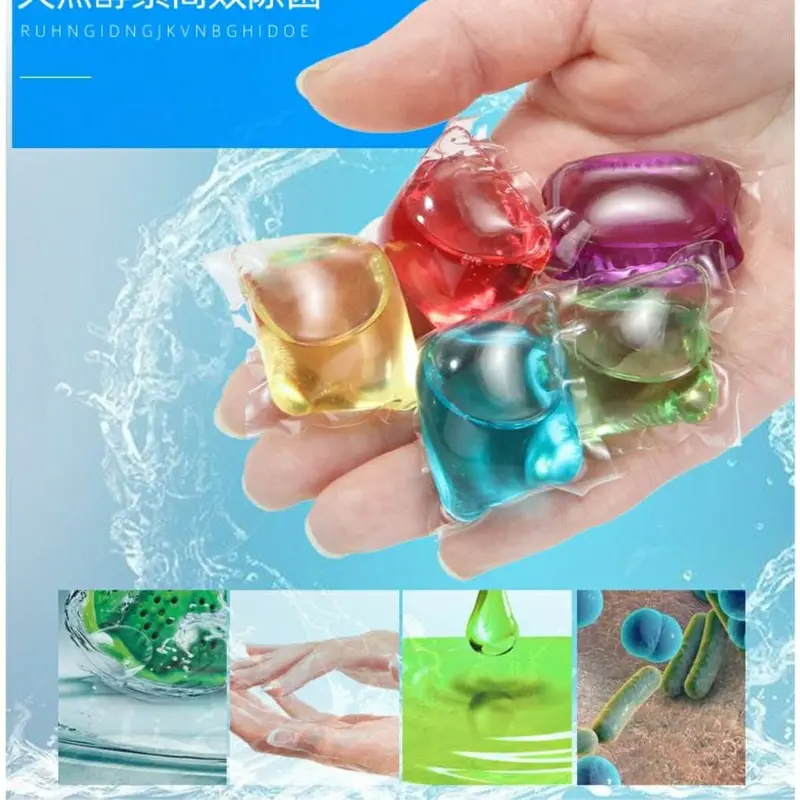 Sabun Cuci Baju Liquid Antiseptik 50pcs/Pak / Loundry Gell / Detergen Gell / Sabun Gell 6