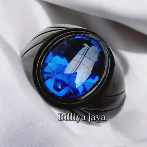 Cincin batu safier cutting bawah