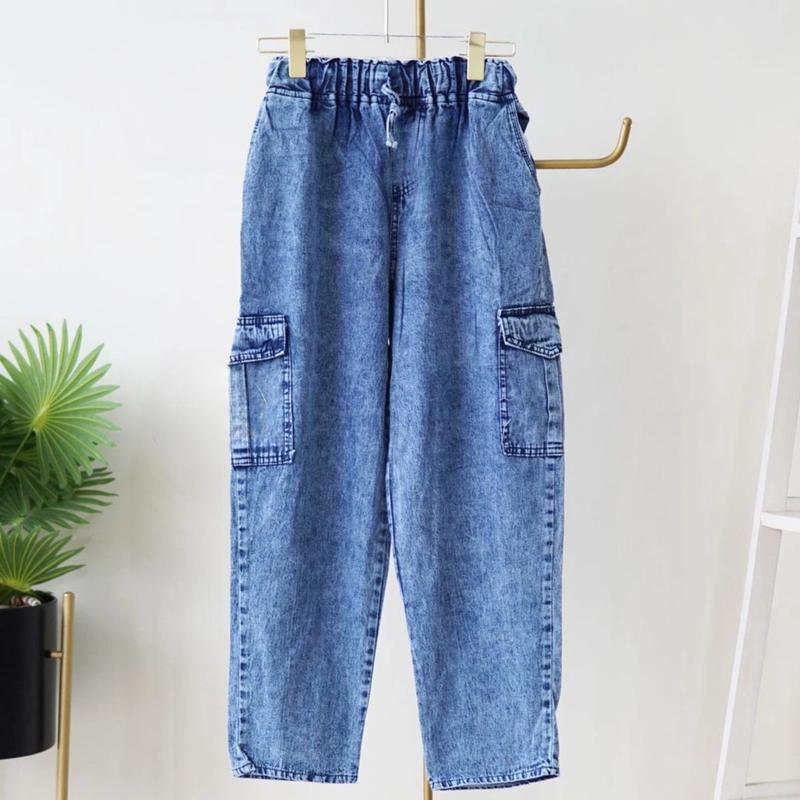 Product Introduction of CELANA BAGGY JEANS CARGO MODEL TERBARU KEKINIAN SIZE STANDAR DAN JUMBO 34