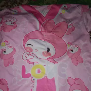 Aurel Xing setelan piyama anak perempuan baju tidur lengan pendek celana panjang