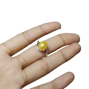 Cincin perak 925 Perhiasan Mutiara Asli Lombok