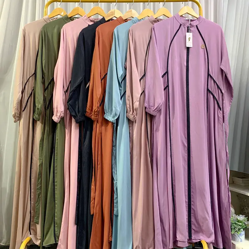 Faradina Exclusive Model Gamis Terbaru 2024 Premium Sonia Dress 5