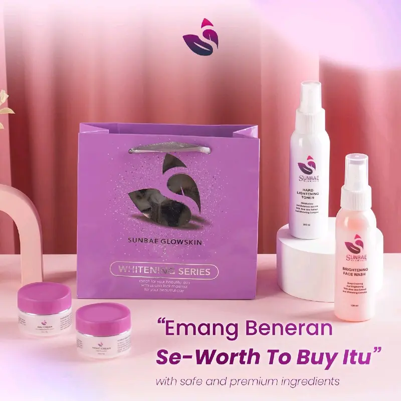 SUNBAE GLOW SKIN - Paket Perawatan Wajah 5