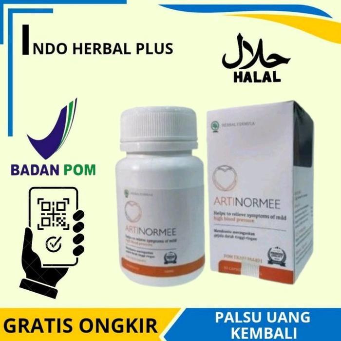 Artinormee Asli Original 100% Obat Herbal Hopertensi Murah