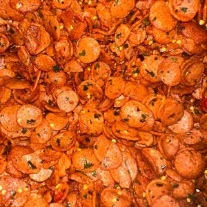 Sosis Bawang Daun jeruk Food Snack Keripik