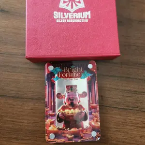 Silverium imlek tahun kuda 50 gr pure silver