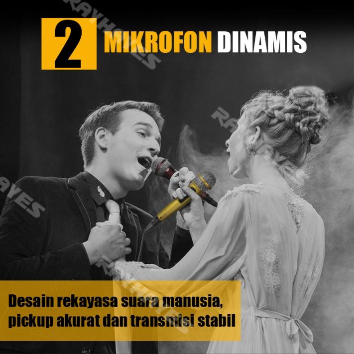 Mic Wireless Anti Noise 24bit Hi Res Soundcard, Untuk Pengalaman Gaming, Streaming, Mengajar, Presentasi, Suara Jernih Studio, Paket Fast Charging Type C, Lebaran Bundle Plastik Microphone Mikrofon noir  voix  microphone receiver  mic  wireless 5