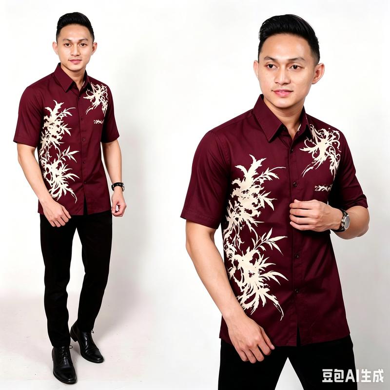BENTOP Dòng batik hiện đại dáng ôm Danie : áo blouse tay dài nữ mặc thường