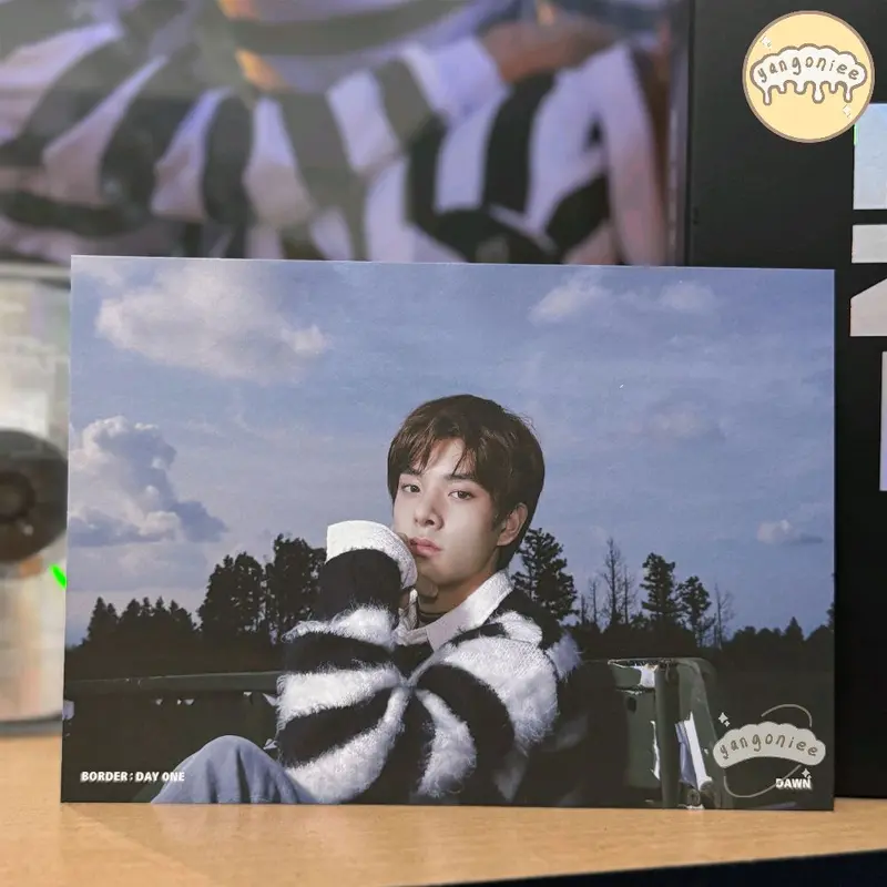 official enhypen postcard border day one dawn ver heeseung jay jake sunghoon sunoo ni-ki 3