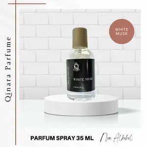 Parfum Spray Ukuran 35ml White Musk Non Alkohol Aroma Yang Unik dan Membuat Nyaman Saat Digunakan Perfume