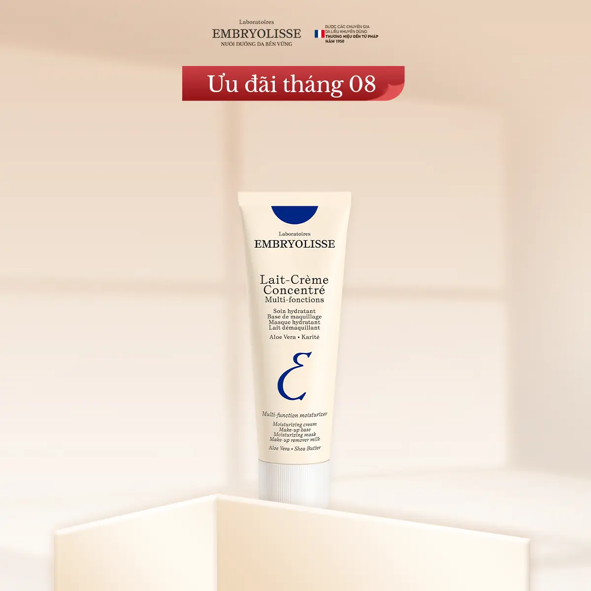 Kem Dưỡng Ẩm Phục Hồi Embryolisse Lait Creme Concentre 30ml  Dưỡng Ẩm Da Skincare Đa Năng 6in1