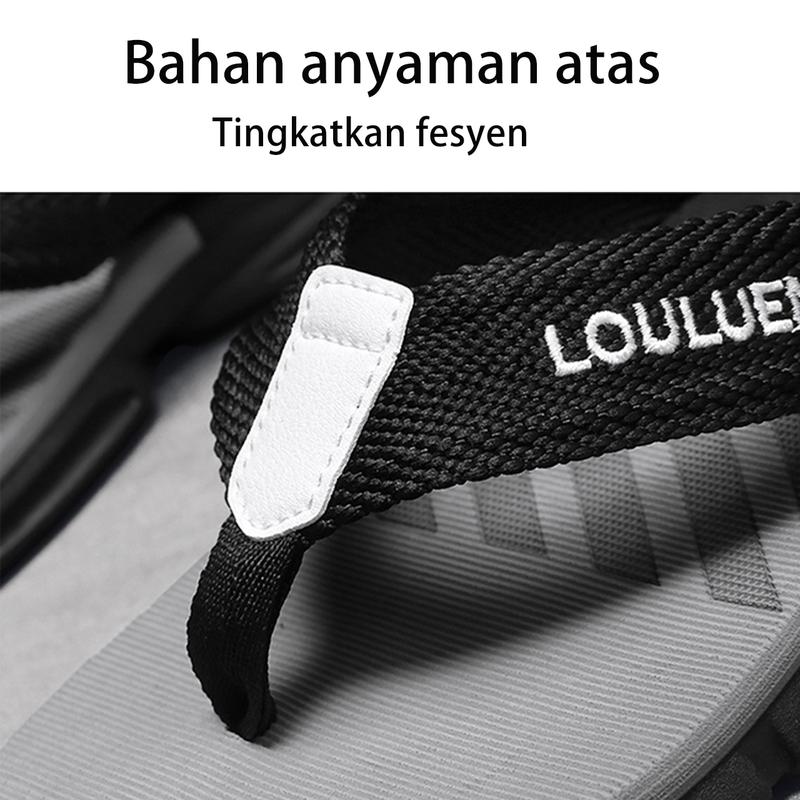 Product Introduction of sandal pria sandal laki laki dewasa sandal cowok keren sepatu slip pria sandal selop cowok sandal jepit pria sepatu pantofel cowok 5