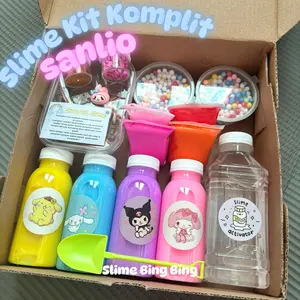 SLIME KIT KARAKTER SANRIO BY SLIME BING BING || SLIME KIT LUCU || SLIME KIT ANTI GAGAL