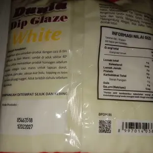 DUNIA DIP GLAZE 1 KG KEMASAN BAG - (UNTUK MIX RASA CHECK OUT PESANAN PER VARIAN RASA YA)