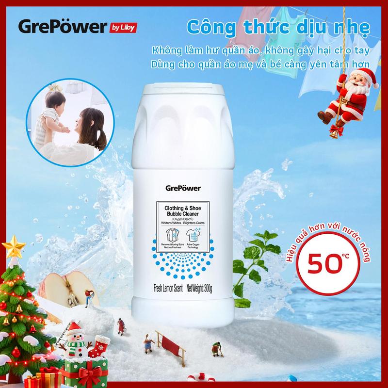  Liby Bột giặt đa năng dạng bọt – làm sạch quần áo giày dép đánh bay vết bẩn tẩy sạch mạnh mẽSản Phẩm Giặt Xả Vải Muối Bùng Nổ Liby VN-2 