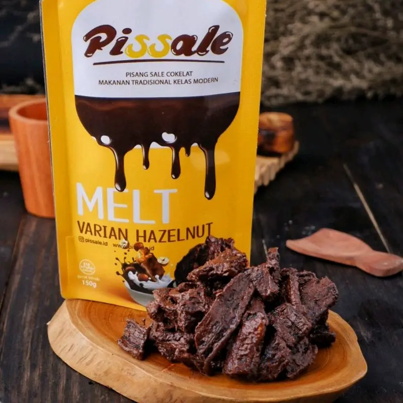 Pissale Varian Hazelnut, Hazelnut, coklat, Pisang Sale 4