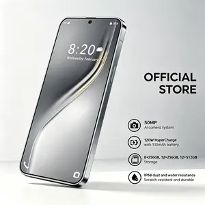 HP Murahcamon 40 pro Gaming Phone 7.5inch layar penuh Handphone 16GB+1TB 8000mAh baterai Android14.0 4G/5G Dual SIM Dual Standby Bisa COD