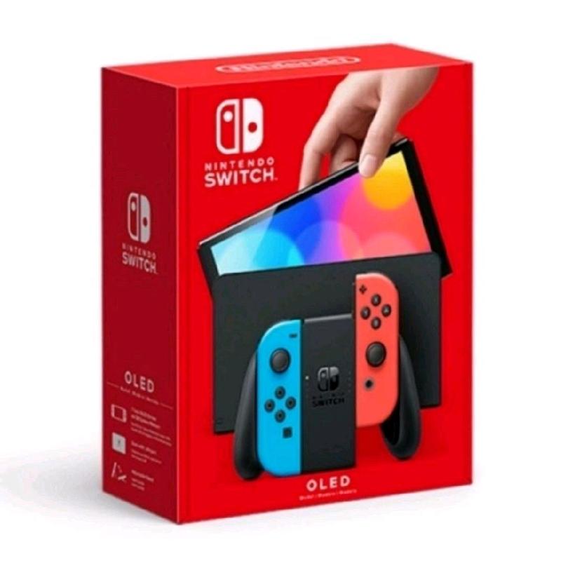 Switch OLED Model Putih/Neon Set Original / Full Game - Nintendo Switch ...