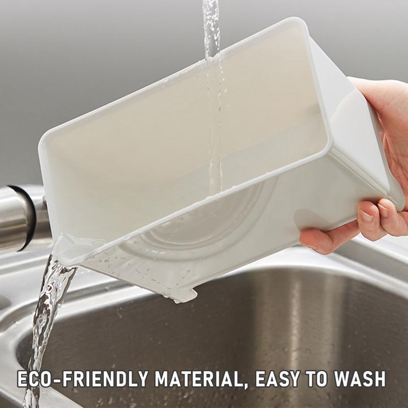 Product Introduction of Kitchen trash can sink kitchen waste drain bucket food residue soup filter drainable trash can storage bucket 7