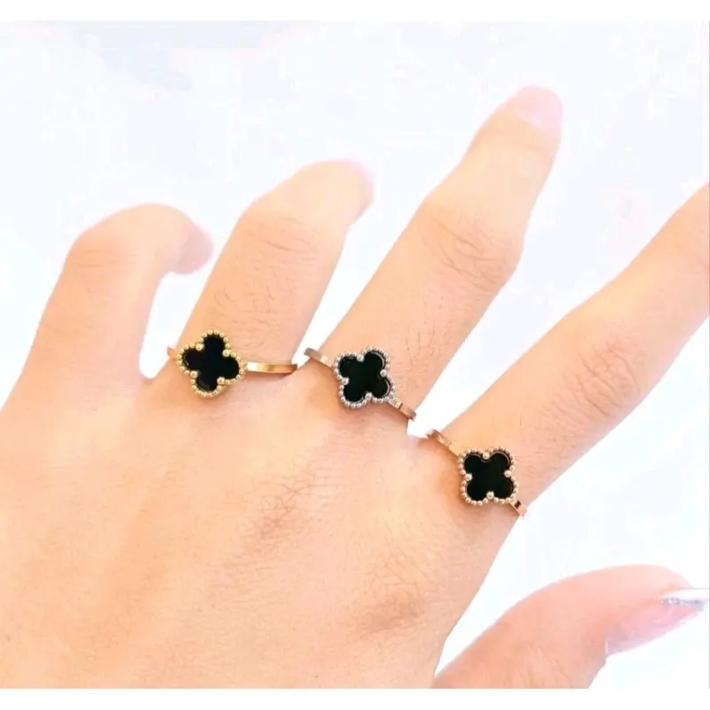 CINCIN TITANIUM WANITA FLOWER -AKSESORIS CINCIN WANITA