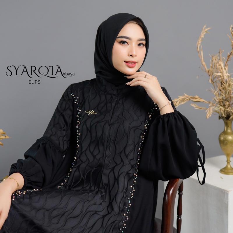 Syarqia dress by halwa apparel agen resmi 3