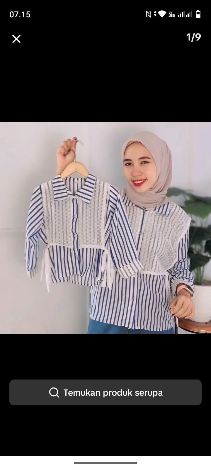 Product Introduction of baju kemeja couple ibu dan anak banyak ukuran ny bahan nya Katun 2
