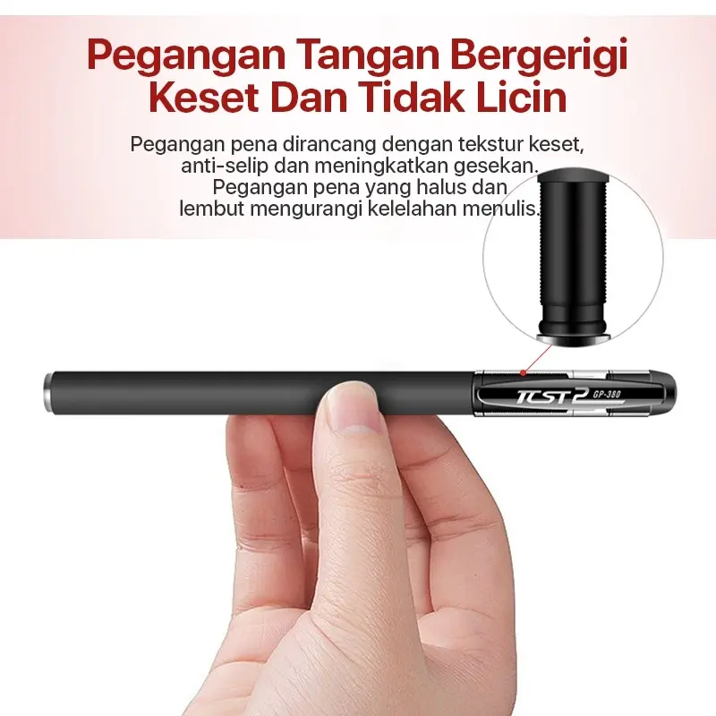 (BISA COD) 50 PCS BALLPOINT PULPEN BOLLPOIN PERLENGKAPAN SEKOLAH PERLENGKAPAN KANTOR PENSIL PENA ALAT TULIS SABARSTORE Memo Stationery Pulpen Gel Hitam al at kapur pulpen cair 3