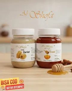 Paket Promil Serbuk Zuriat Al Shofa dan Madu Promil// Serbuk Zuriat 125g & Madu Promil 250g