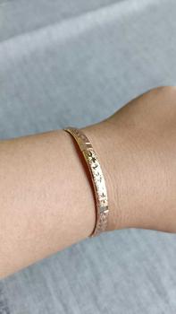 Product Review of [ Beli 2 Produk Apapun Gratis 1 ]  La Vienne - Avila -  Gelang Bangle Titanium Wanita Anti Karat Korean Style Aesthetic - Elegan Mewah Simple from I**p 0