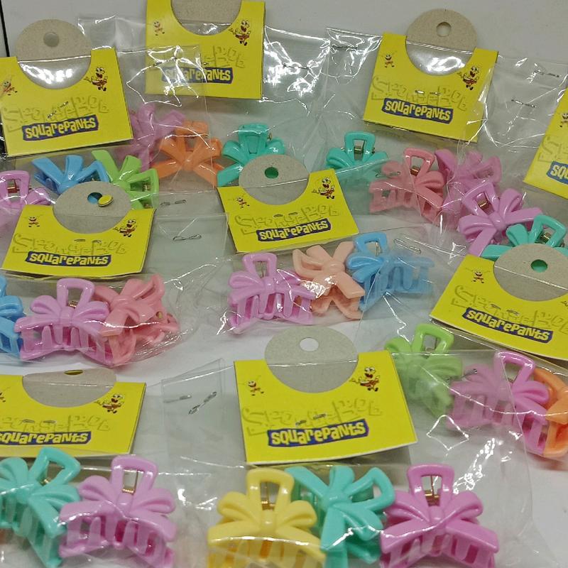 jepit rambut mini isi 3pcs bentuk pita 5