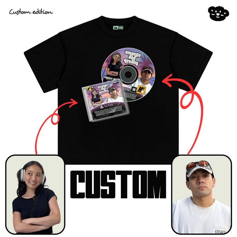 Áo Thun Nam Nữ Custom Hình In - Áo thun Châu Âu, Âu Mỹ - Áo thun Graphic Tee -…