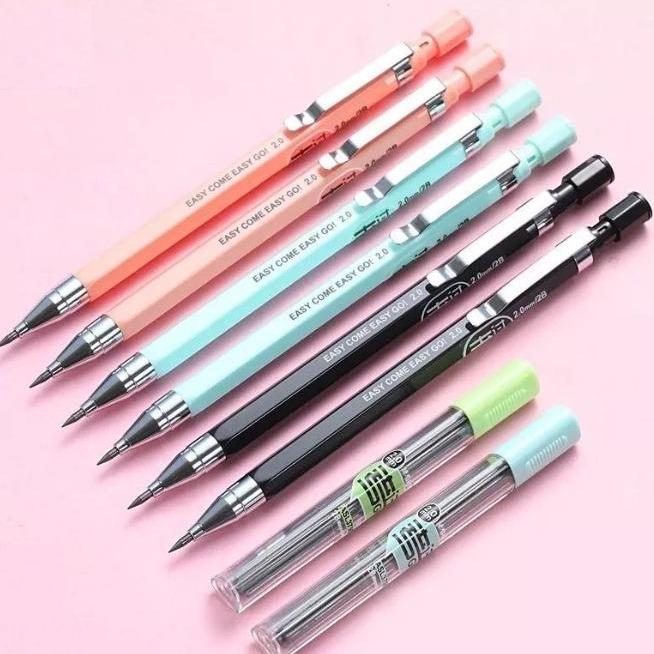 Bút chì bấm lõi to trắc nghiệm 2.0mm M&G AMP35601.