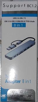 Product Review of [RADY] MAYY 8IN1 Adapter Connector DS01 USB-C Type-c Kable Konekter Multifungsi SD Card TF Card Computer Laptop Phone Table from G** T**Y 0