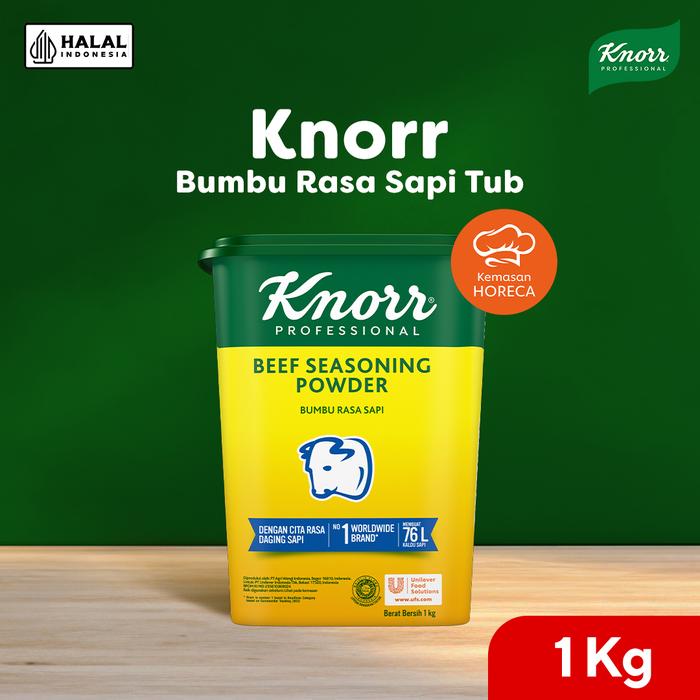 Gambar Knorr Bumbu Rasa Sapi Tub 1Kg dari Unilever Food Solutions Kota Tangerang Tokopedia