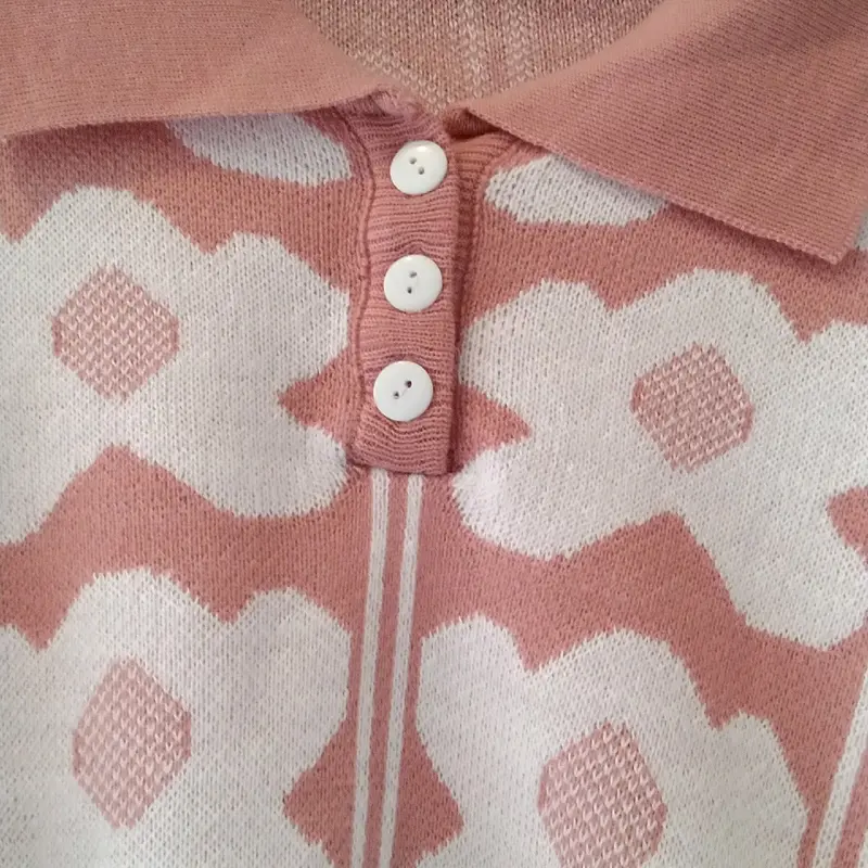 Flover cardi crop knitted by yumnanofficial 2
