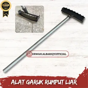 Alat Garuk Rumput Liar Selendang Gergaji Baja Tajam Siap Pakai