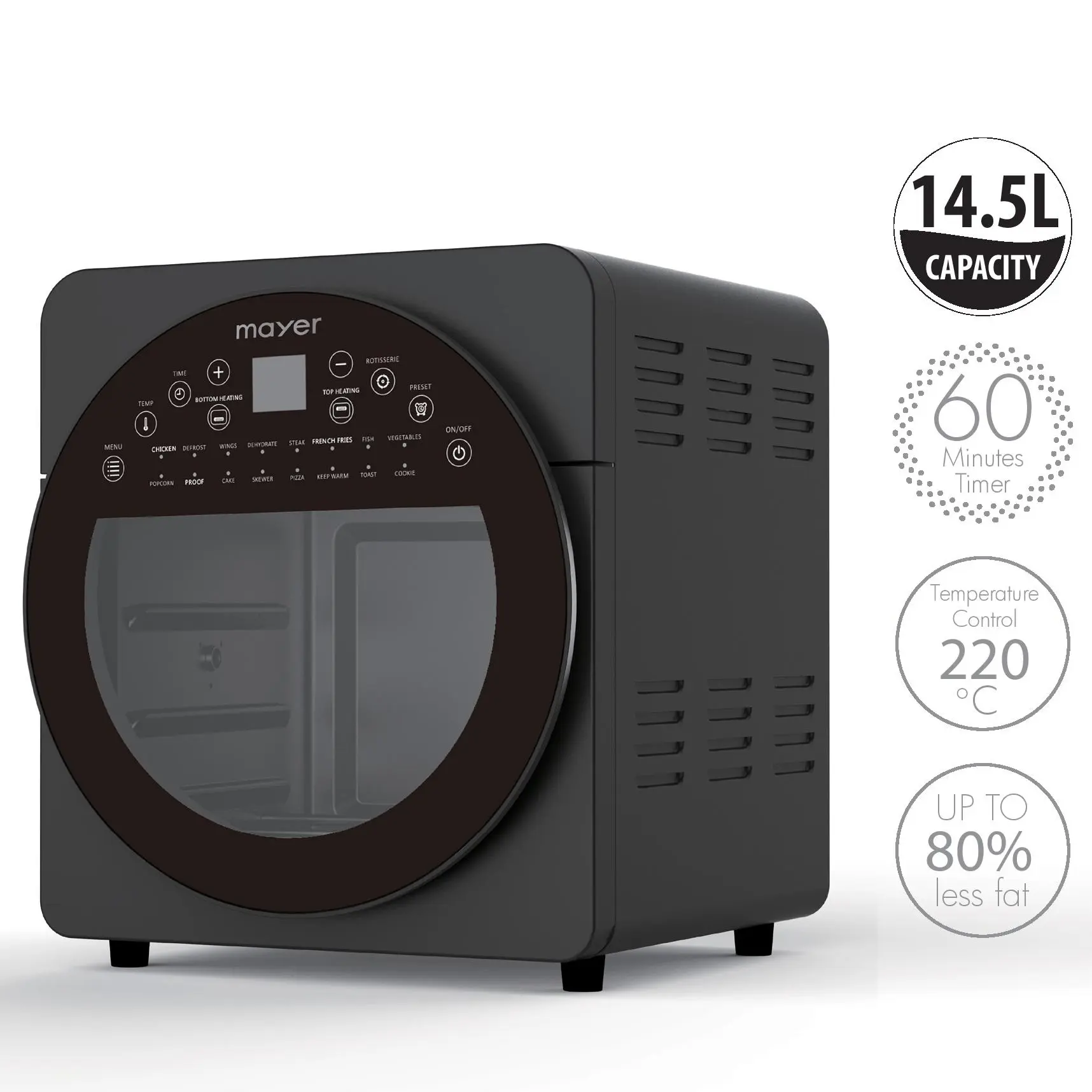 Mayer MMAO1450 Digital Air Oven 14.5L