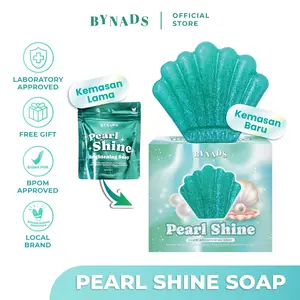 Bynads Pearl Shine Glow Brightening Soap With 8% Niacinamide Sabun Batang Pencerah Badan Dan Wajah Face Soap Sabun By Bynads