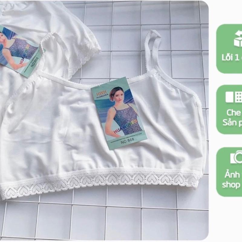Combo 3 Áo lá dáng ngắn chất thun cho bé, áo lá học sinh không đệm mút 868 - Tân uyên shop áo ᵰgực áo lót áo ᵰgực nữ áo lá bra học sinh áo 2 dây