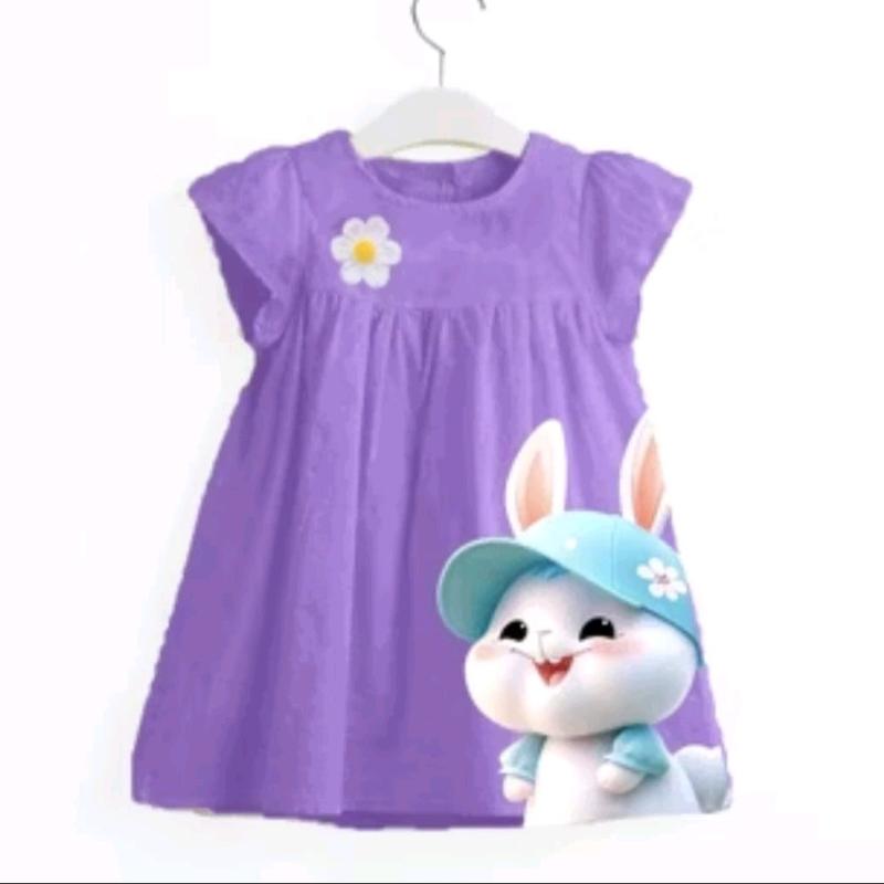 Daster klok anak cewek berlengan Fashion 4