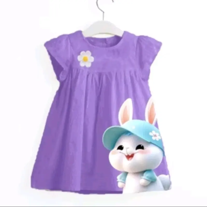 Daster klok anak cewek berlengan Fashion 4