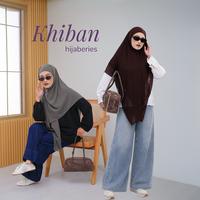 Gambar Hijaberies - Khiban Instan (Hijab Bandana Instan 2 Layer Bahan Ceruty Babydoll) - Burgundy dari Hijaberies Kota Bandung 1 Tokopedia