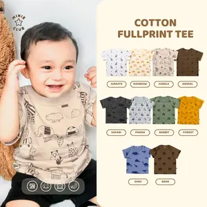 Minieclub cotton fullprint tee Fashion Anak