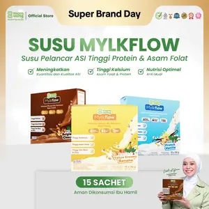 [LEBIH HEMAT] Mom Uung Susu Mylkflow 15 Sachet - Susu Pelancar ASI Ibu HamIl / bumil & Ibu MenyusuI / Busui - Halal BPOM
