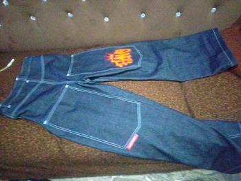 Product Review of Flame Everyday Celana Denim Y2K Denim Big Pocket Bordir Raw Denim 13oz Jeans Panjang Pria from D**i Y**i 0