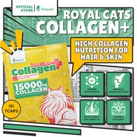 Gambar Holycatlabs Royal Cats Collagen+ Tinggi Nutrisi Untuk Kulit dan Bulu Anabul Isi 7 Kapsul dari Holycatlabs Official Shop Kota Bandung 1 Tokopedia