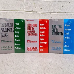 Paket 3 buku Psikologi Kepribadian-Calvin S. Hall