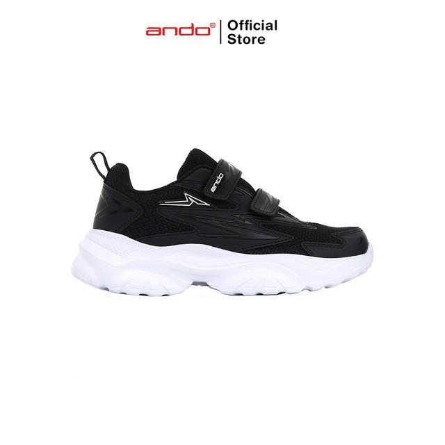 Gambar Ando Official Sepatu Sneakers Bionic 01 V Remaja - Hitam/Putih - Hitam/Putih, 38 dari Ando Official Store Kota Bekasi 5 Tokopedia