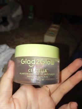 Product Review of Glad2Glow Gel Moisturizer Centella Allantoin Soothing  30g/55/100g Berjerawat Wajah Acne care Calming Cooling soothing Lactic Silver Pelembab Acid Hyaluronic Bruntusan Perawatan Hitam Berminyak Hydrating G2G Skincare beauty Mencerahkan Glycolic from m**a 3