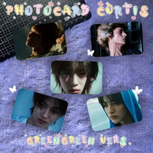 (ISI 5 PCS) Photocard CORTIS GREENGREEN ALBUM - PC 2 SISI KPOP Premium Photocard